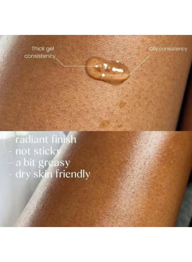 فازلين زيت العناية للجسم الوردي  فيتامين بي 3 موحد لون الصحي للبشرة 200مل - Image 2